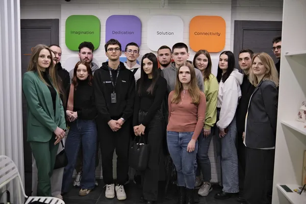 Студенти факультету психології Волинського національного університету під час екскурсії