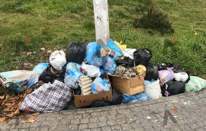 Лучани скидають сміття просто під замком: чому так роблять (фото)