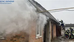 У селі під Володимиром загорілася господарська споруда (фото)
