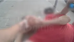У Луцьку в чоловіка посеред вулиці стався напад епілепсії (відео)