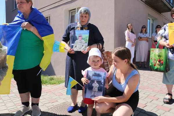 У Горохові відбулася акція на підтримку полонених та безвісти зниклих захисників (фото)