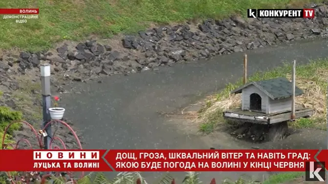 Засипле градом: якою буде погода на Волині наприкінці червня?