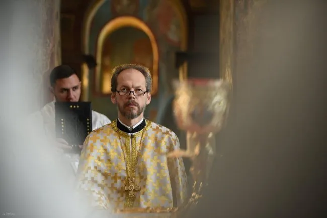 Волинський священик показав як відбувалося богослужіння у Софії Київській (фото)