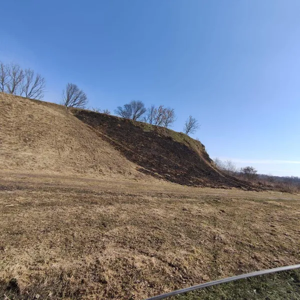 У селі під Луцьком загорівся чоловік, який кинув недопалок у траву (фото)
