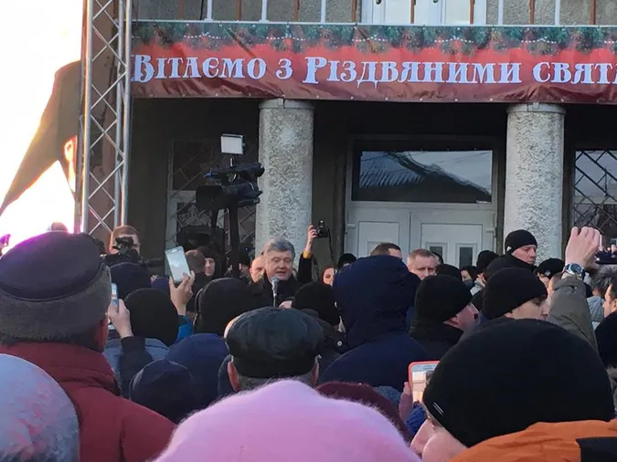 Порошенко приїхав до Рожища (фото, оновлюється)