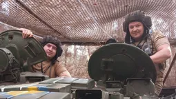 Показали велетів-танкістів волинської бригади (фото)