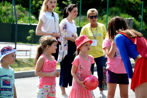 Як у луцькому Сіті Парку велике дитяче свято спорту відзначали (фото)