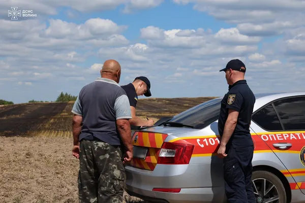 Паліїв зловили «на гарячому»: у Луцькому районі рятувальники ліквідували серію пожеж (фото)