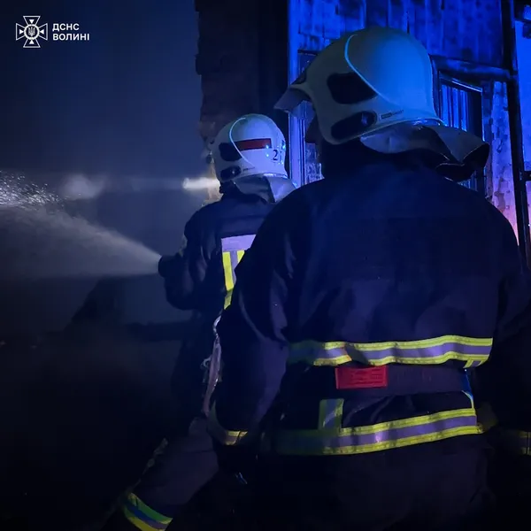 Як гасили жахливу пожежу на Омелянику в Луцьку (фото, відео)