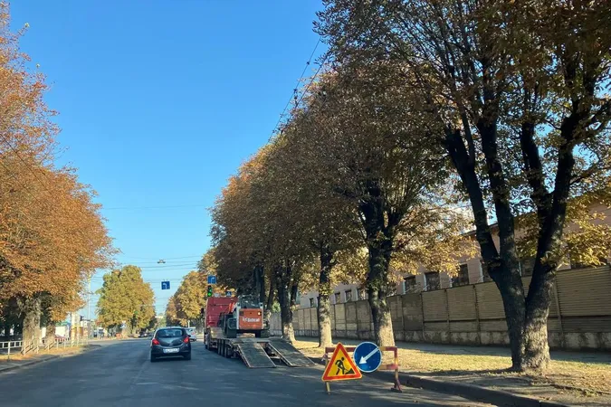 У Луцьку на Дубнівській почали понижувати бордюри