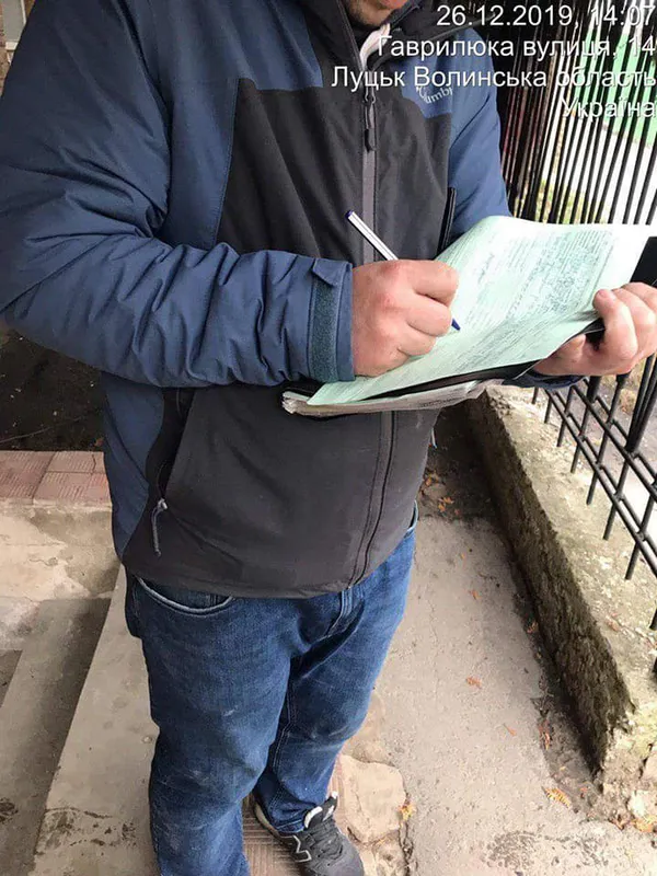 У Луцьку за бруд на дорозі оштрафували будівельників (фото)