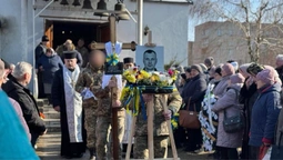 У Нововолинську попрощалися із воїном Володимиром Киричуком (фото)