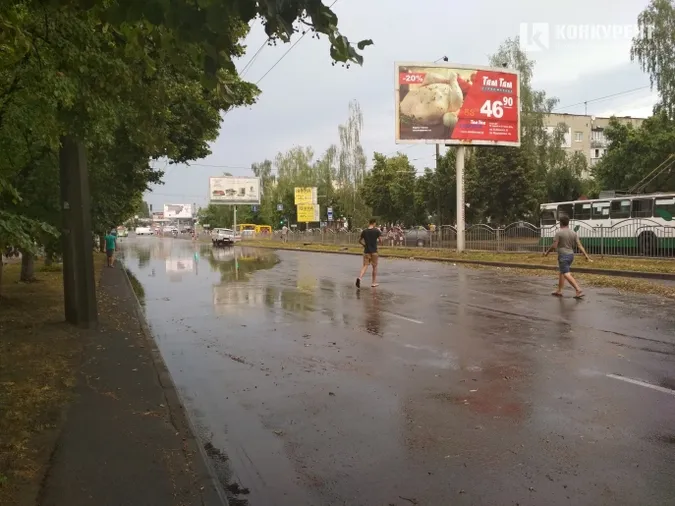 Як підводою: у Луцьку тролейбус здійснив небезпечний маневр (відео)