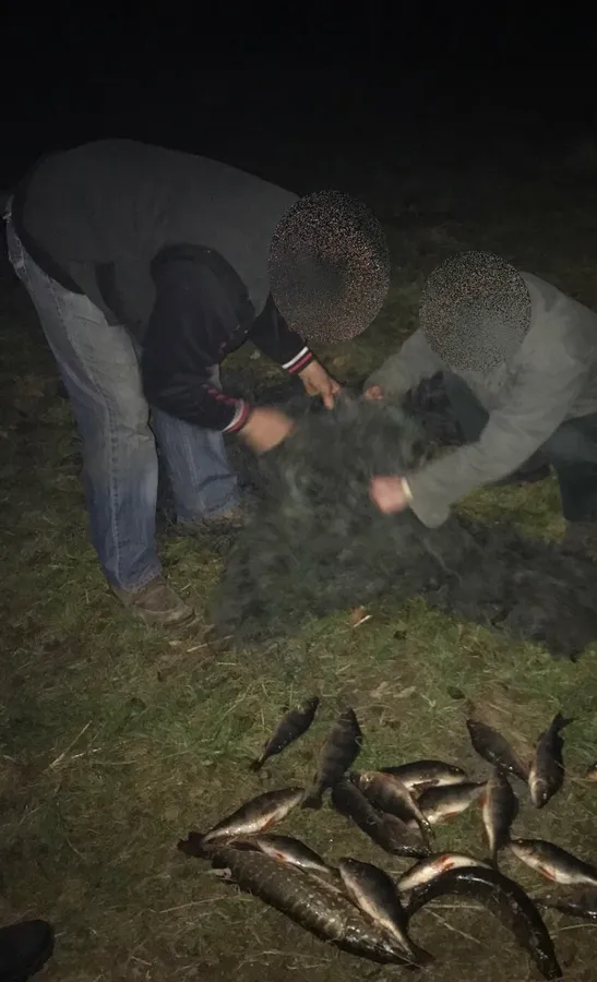 На Волині рибалка «здав» браконьєрів із сітками (фото)