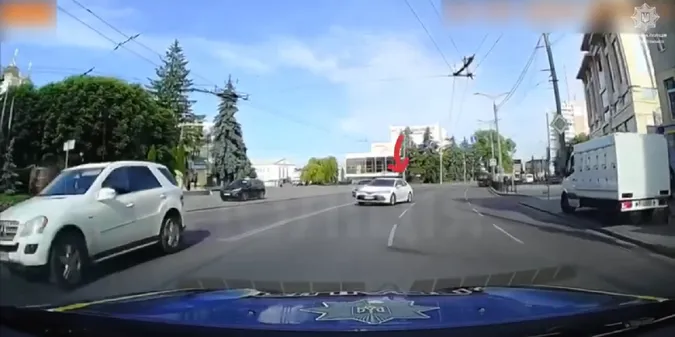 У Луцьку зловили зухвалого порушника (відео)
