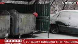 Посварився з дружиною та замерз: у Луцьку знайшли труп чоловіка (відео)