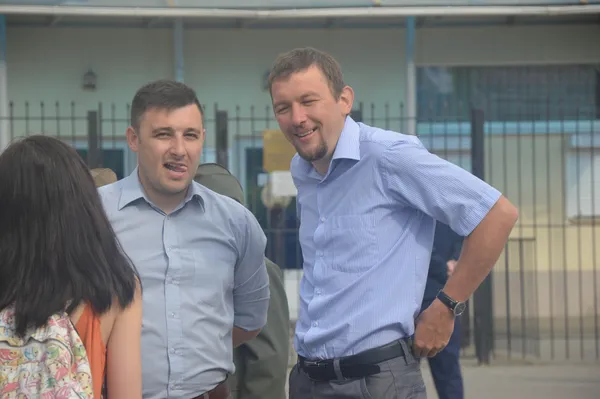 До акції долучився екс-заступник мера Юрій Моклиця