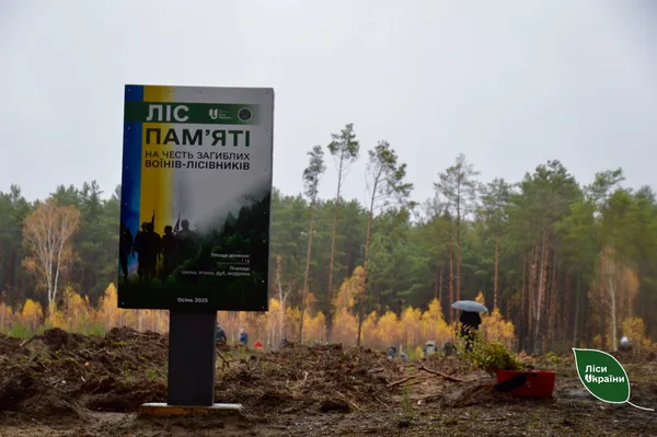 На Волині висадили «Ліс пам’яті» на честь загиблого воїна-лісівника Миколи Курана (фото)