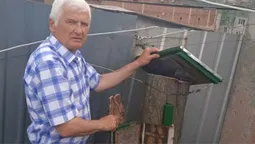 Лучанин на даху дев'ятиповерхівки зробив пасіку (фото)