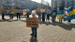 У Ковелі відбулася акція на підтримку полонених та зниклих безвісти захисників (фото)