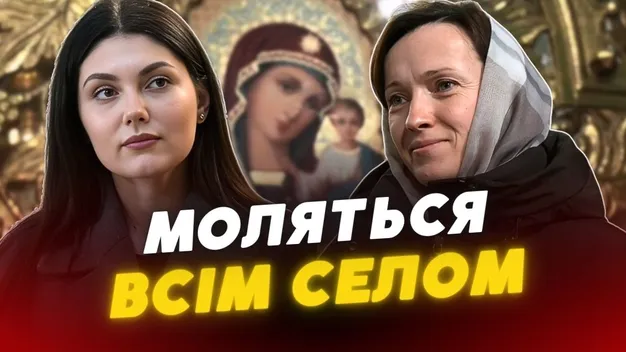 У храмі на Волині під час читання Псалтиря засяяв хрест (відео)