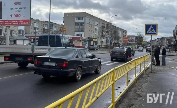 У Володимирі – аварія за участю «бехи» (фото)