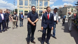 Що робив нардеп Олег Ляшко в Луцьку (фото)
