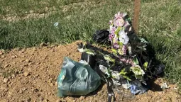 На кладовищі біля Луцька викинули сміття на могили воїнів (фото)