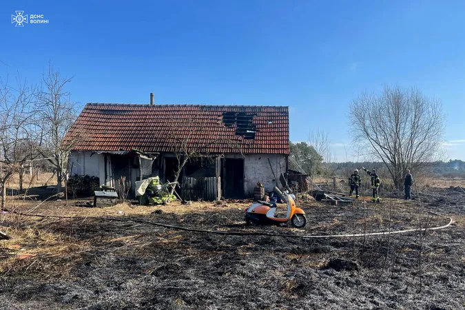 Волинь – у вогні: через паліїв ландшафти нагадують пекло (фото)