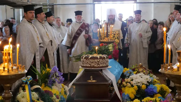 У Луцьку попрощалися із загиблим на війні Маркіяном Нагорнюком (фото, відео)