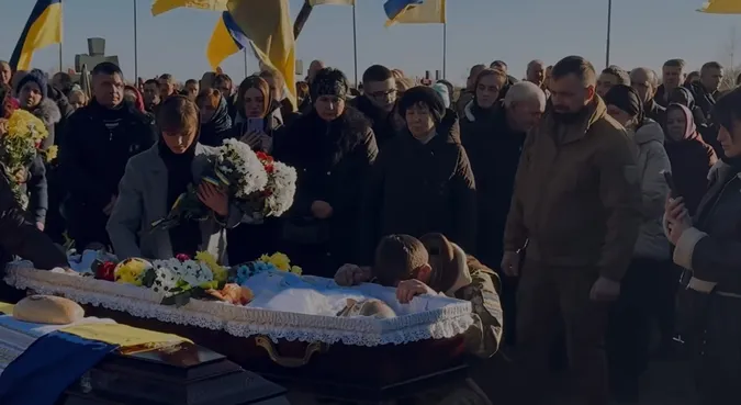 У Шацьку попрощалися із загиблим воїном Петром Солодухою (фото)