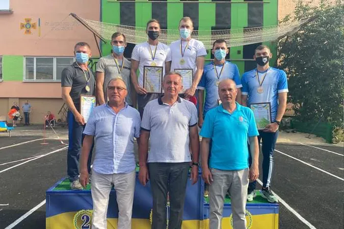 Волинські рятувальники здобули золото у перший день Чемпіонатів із пожежно-прикладного спорту