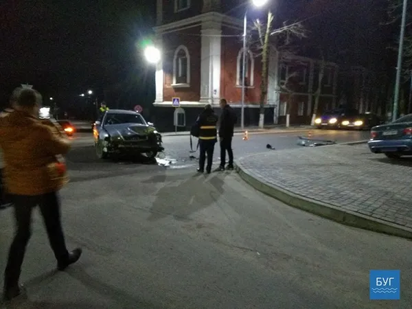 На Волині «беха» «влетіла» в натовп (фото)