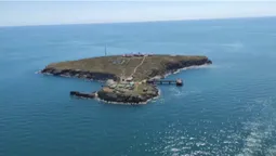 Як ЗСУ атакують російський корабель біля Зміїного: супутникові знімки