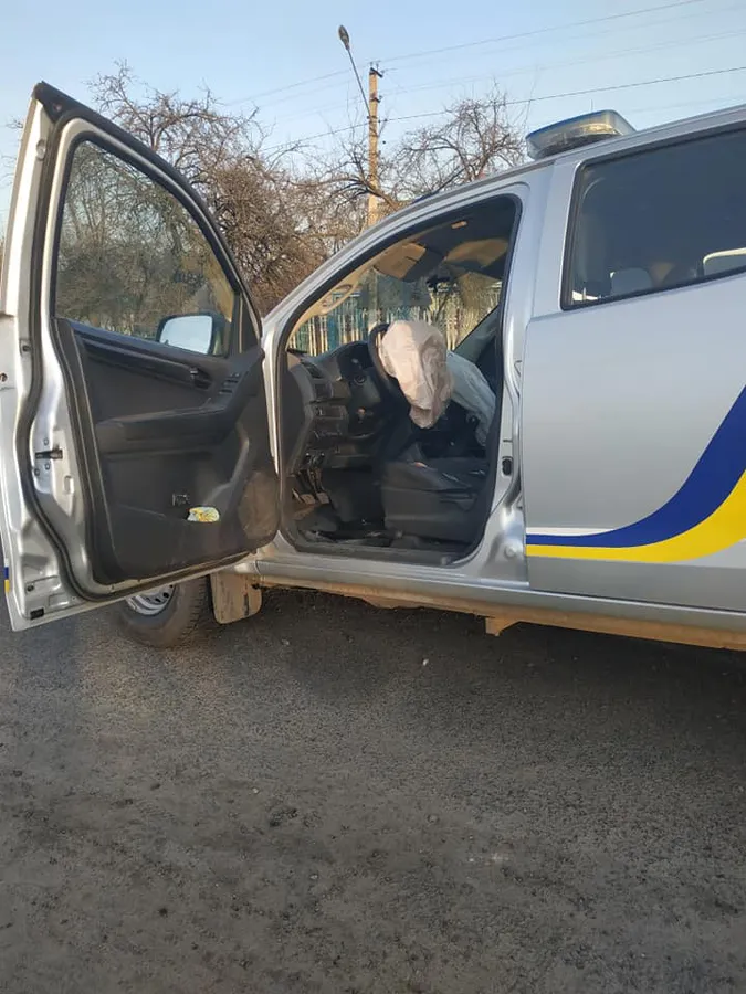 На Волині трапилася ДТП за участю поліцейського авто (фото)