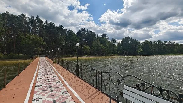 Озеро Пісочне, санаторій