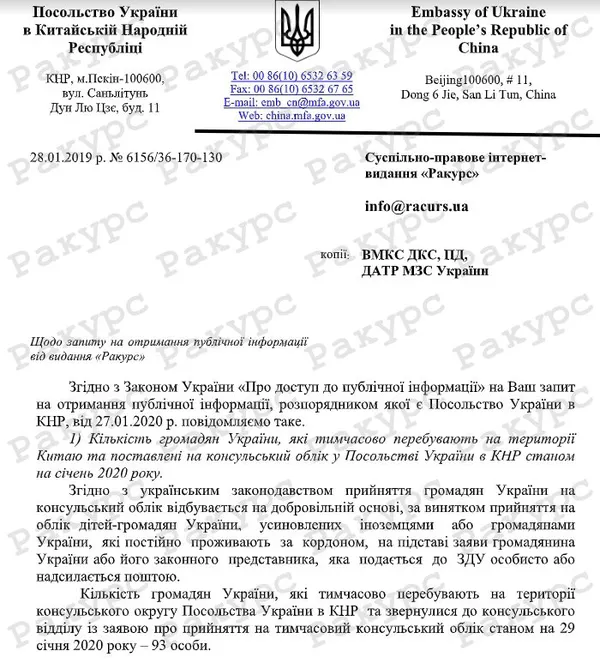 Повідомили, скільки українців знаходиться в Ухані