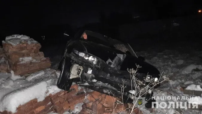 Під Луцьком вночі п'яний киянин на «хонді» злетів у кювет (фото)