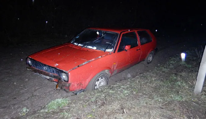 У Княгининку чоловік напідпитку викрав авто і потрапив у ДТП (фото, відео)