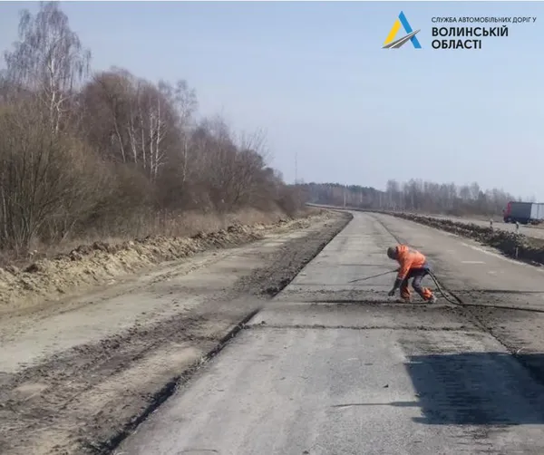 Відновили ремонт дороги М-07 Київ – Ковель – Ягодин (фото)