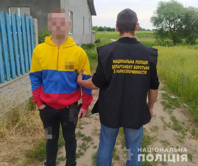 У Ківерцях затримали 21-річного наркоторговця (фото)