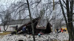 У селі на Ратнівщині вибух знищив шкільну котельню (відео, фото)
