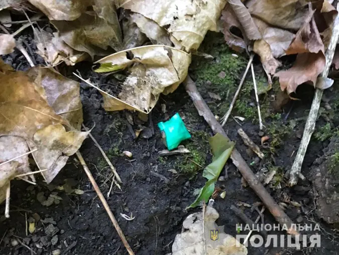 Чотири згортки психотропів: у Луцькому районі чоловік закладав наркотики (фото)