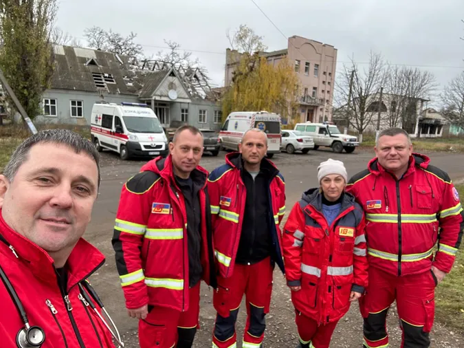 На деокупованій Херсонщині працює бригада «швидкої» з Волині (фото)