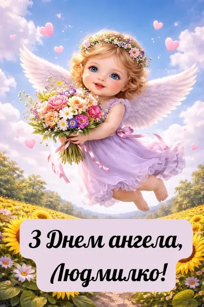 З Днем ангела Людмили: милі листівки та зворушливі привітання