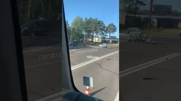 У Маневичах біля поста поліції – смертельна ДТП (відео)