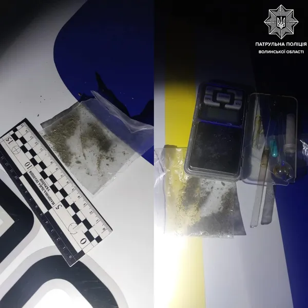 У Ковелі в нервової водійки знайшли «заспокійливе» (фото)