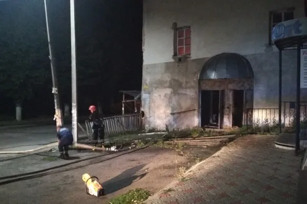 Історична втрата: горіла Луцька брама (фото)