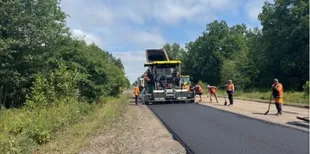 На Волині ремонтують трасу міжнародного значення між Ратне і Ковелем (фото)