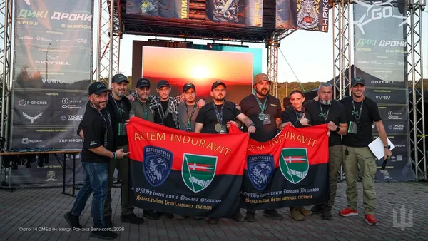 З бойових позицій – у суперфінал: дронарі волинської бригади здивували на «Диких Дронах» (фото)